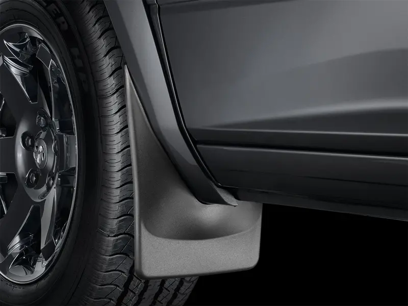 Weathertech No-Drill Digitalfit Mud Flap Kit – Black (Models #110098 & #120098) 1